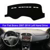 Накидка на приборную панель автомобиля для Fiat Bravo 2007 2008 2009 2010 2011 2012 2013 2014 LHD Dashmat Pad Dashboard Carpet Dash Mat