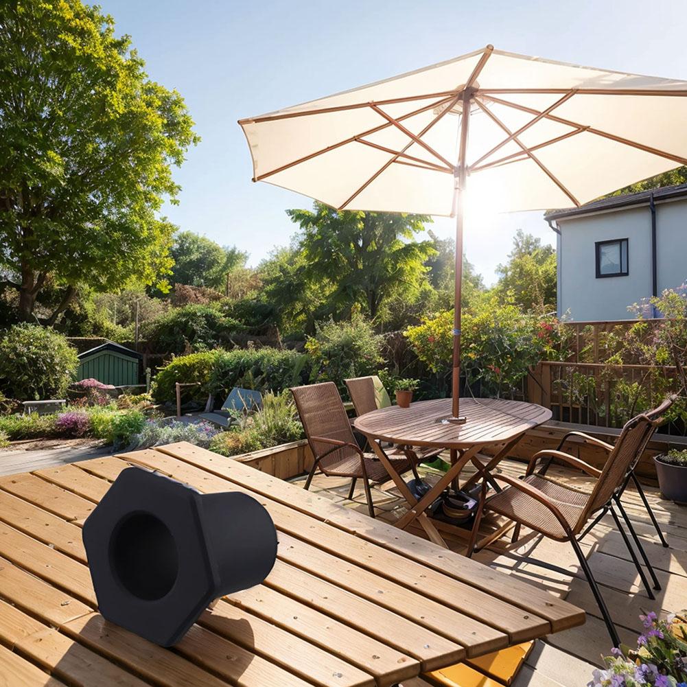 1 шт./3 шт. Кольцо для зонта для столов для патио, заглушки для отверстия для уличного зонта, инструмент, силиконовая заглушка для зонта для стола, аксессуар, фиксация зонта