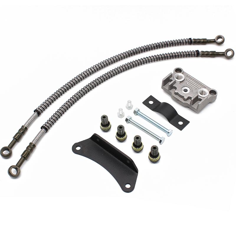 Oil Cooling Motocross Cooler Radiator Oil Cooler Set Monkey Bike For 50 70 90 110 125 140cc Dirt Bike DAX Pocket Bike ATV Motor