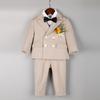 Boys Suit Children Photography Dress Kids Stage Performance Formal Blazer Suit Baby Birthday Ceremony Costume