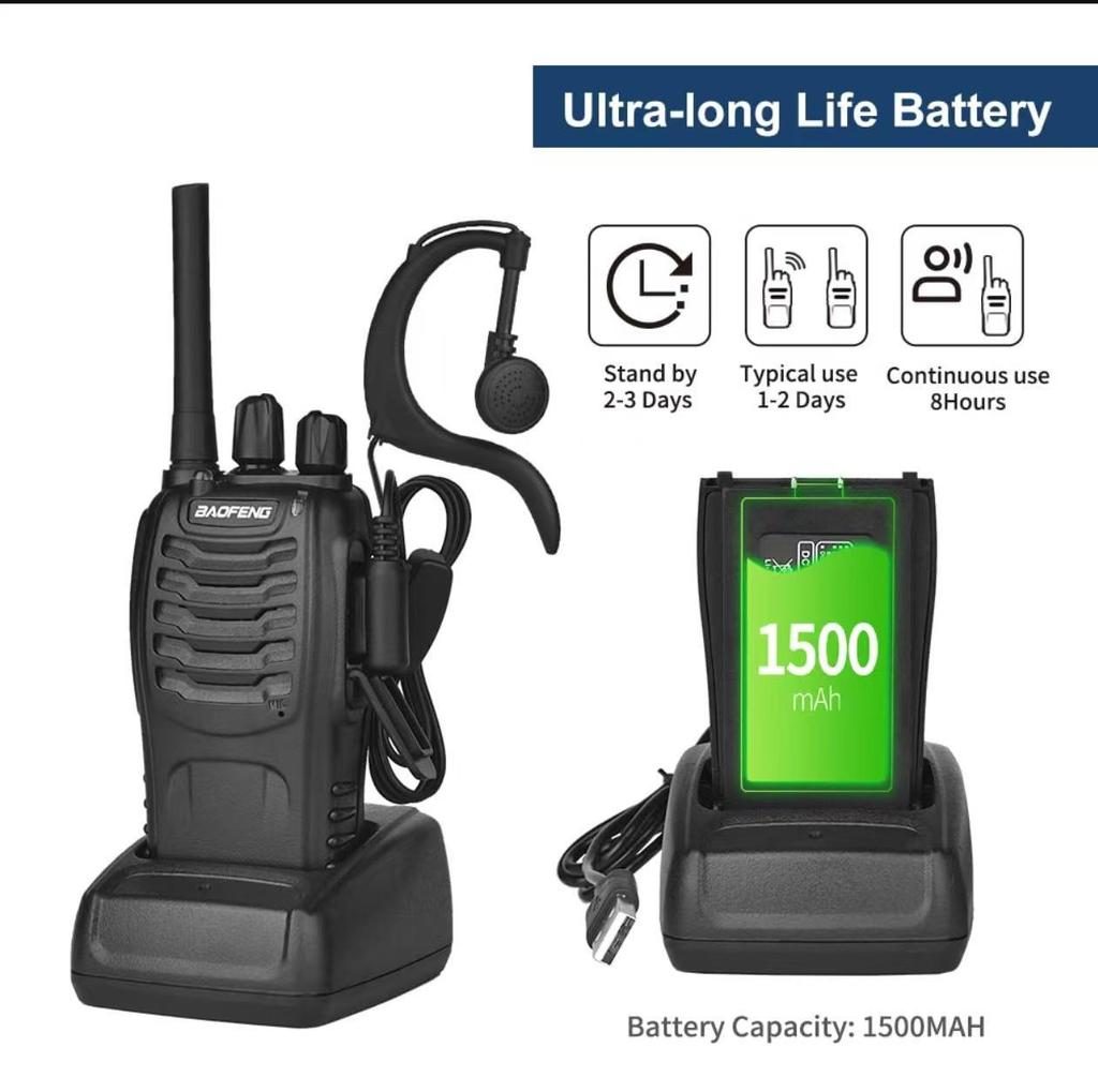 BAOFENG BF-88E Outdoor PMR European Frequency Wireless Handheld Walkie-Talkie