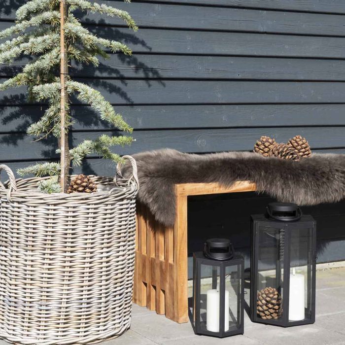 Скамейка - HOUSE NORDIC - BENIDORM - Тик - 90/140 см - Для помещений - 2 человека