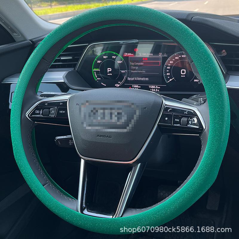 Универсальный нескользящий силиконовый чехол на руль – без запаха, впитывающий пот, всесезонный, для мужчин и женщин