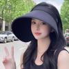 UV Protection Women Sun Hat Foldable Sun Protection Cap Simple Empty Top Cap Summer