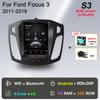 Autoradio Android 9.7 pouces pour Ford Focus 3 Mk 3 2011 2012-2019 lecteur vidéo multimédia 2Din Navigation GPS 5G wifi QLED 2din BT