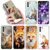 Чехол для телефона с изображением лисы для Xiaomi POCO F2 F3 M2 M3 M4 X3 X4 Pro NFC F4 GT 5G F1 X2 C3 C31 C40 M5S, мягкий черный чехол из ТПУ