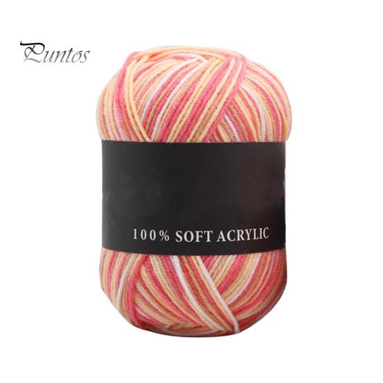 Шерстяная пряжа тройных брендов, мягкая молочно-хлопковая однотонная вязальная пряжа для свитера