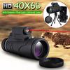 MOONN 40x60 Zoom Optical HD Lens Monocular Telescope Laser Light Phone Holder Tripod For Mobile Phone