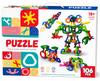 [PACZA] Construction blocks for children 106 pieces Z3375