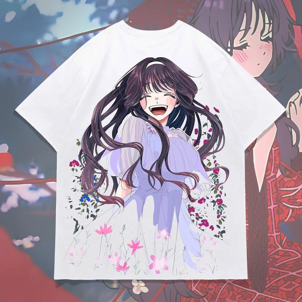 Fragrant Flowers Blooming Noble Temperament TShirt Unisex High Quality Short Sleeve Classic Street Style Fashionable Cotton