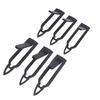 6PCS European Skull Wall Mount Bracket Hangers for Deer Mule Antelope Small Game Animals for Indoor Outdoor Use
