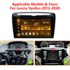 CPU A76-ASR8662 Android 16 Carplay For Lancia Ypsilon 2012 - 2020 Car Radio Multimedia Video Player Navigation Wifi Dash Cam DVD