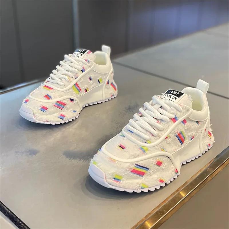 Оригинальные мужские кроссовки, дизайнерские кроссовки на платформе, дышащая повседневная обувь для мужчин, теннисные туфли, большой размер 46, Zapatillas Hombre