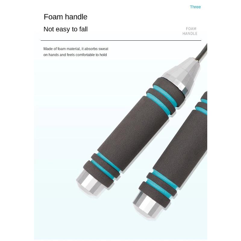 3 м быстрая скакалка с двойным подшипником, скакалка для фитнеса, домашних упражнений для похудения, упражнений на свежем воздухе, аэробных упражнений