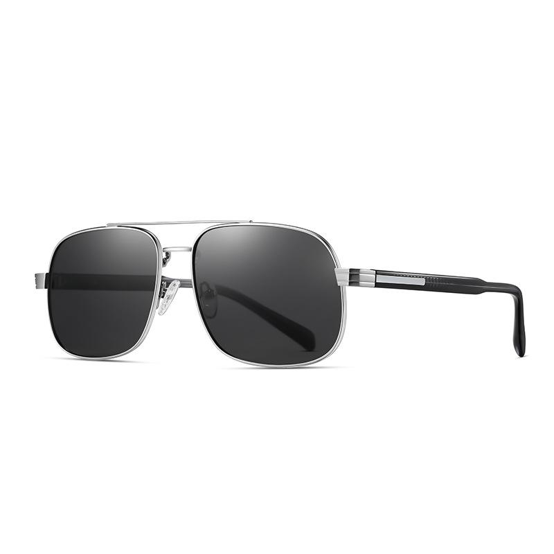 Fashion Pilot Sunglasses Male Designer Polarized Sun Glasses Driving Goggles UV400 Shade Eyewear TAC lens