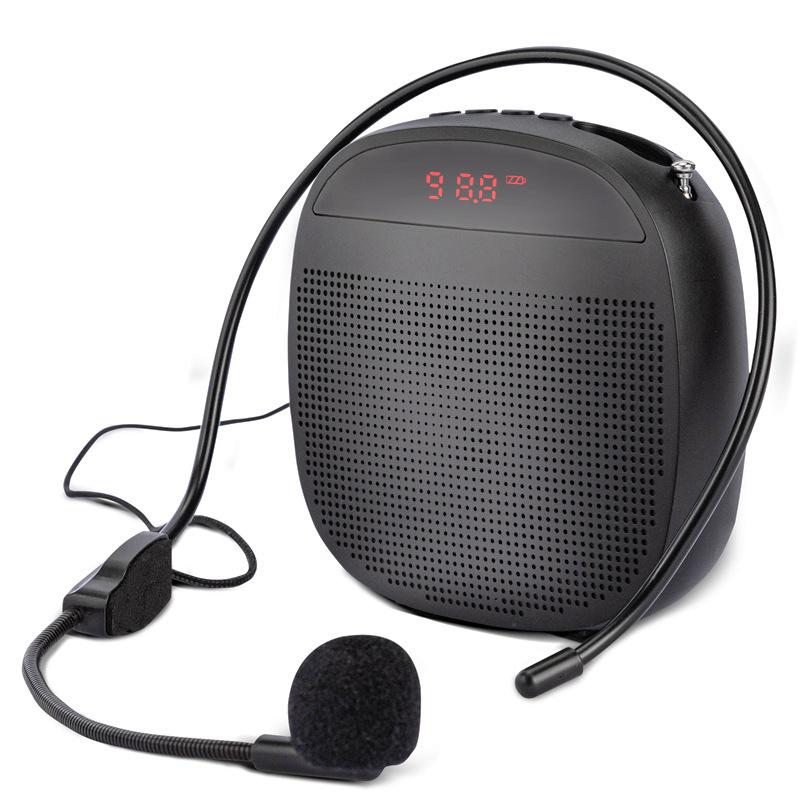 Портативная беспроводная колонка Little Bee с петличным микрофоном для учителей и танцевальных мероприятий