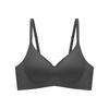 Summer Underwear, Women's Thin Collection, Sub-breasts, Seamless Bra, Large Chest, Small Adjustment Type, Anti-sagging Soft Support Bra