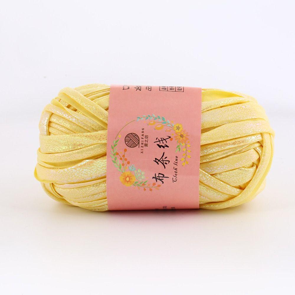 100 г Блестящая пряжа для вязания крючком Волшебный цвет Сделай сам Ручное вязание Универсальный моток пряжи Для футболки