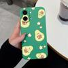 Красивый задний чехол для Tecno Spark Go 3 2 1S Pova 7 Ultra Pro Spark 40 40C 30 Чехлы для телефона Милый Авокадо Красивые Цветы Чехол Мягкий Силикон Противоскользящий Чехол