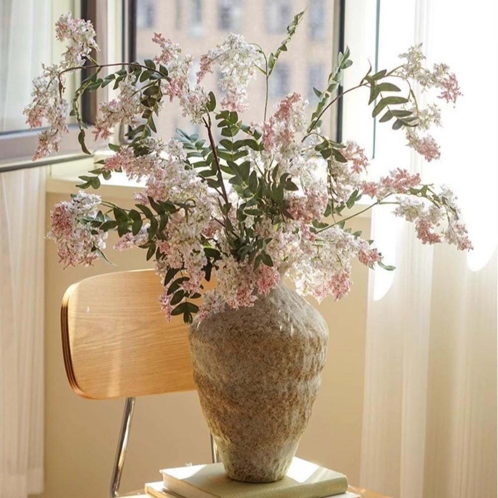 Realistic Simulation Sophora 120cm Fake Flower Artificial Sophora Flower Home Living Room Decor