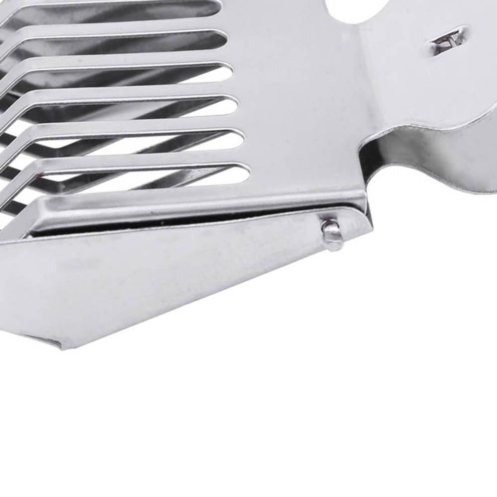 10Pcs Stainless Steel Queen Bee Clip Silver Queen Bee Cage Easy to Use Queen Bee Catcher Apiculture