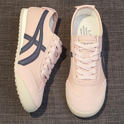 Кроссовки женские кроссовки нескользящие балетки кроссовки модные кожаные повседневные туфли на шнуровке мягкая подошва спортивная обувь для ходьбы кроссовки