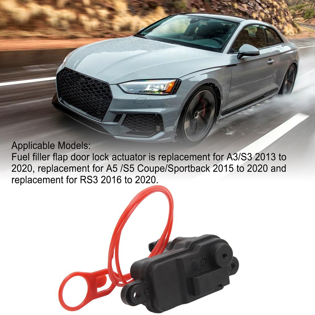 Fuel Filler Flap Actuator 8V0862153A Enhanced Security Rugged Fuel Filler Flap Actuator Replacement for A1 A7 A8 Q3 Q7 A3 RS3