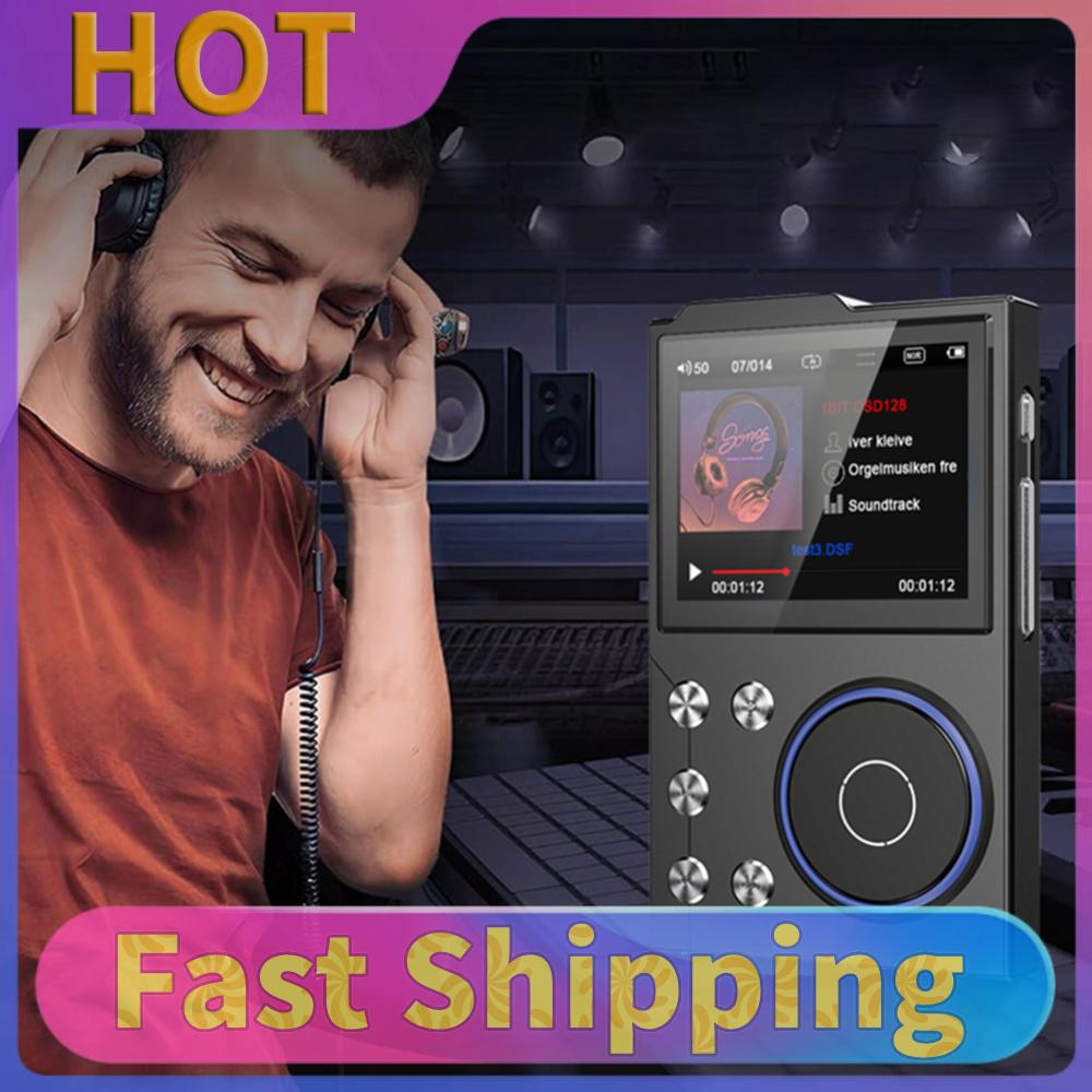 Hi-Fi MP3-плеер Цифровой музыкальный плеер Портативный аудиоплеер Портативный цифровой аудиоплеер Поддержка до 256 ГБ