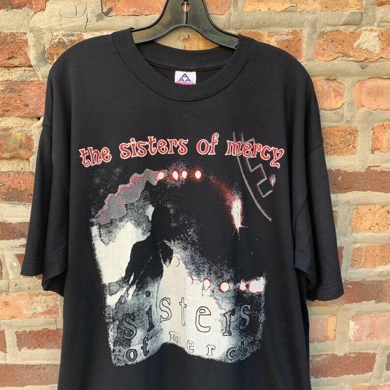 The Sisters Of Mercy Хлопок Черный Унисекс 100% Хлопок S-5XL VN2646 Унисекс Футболка