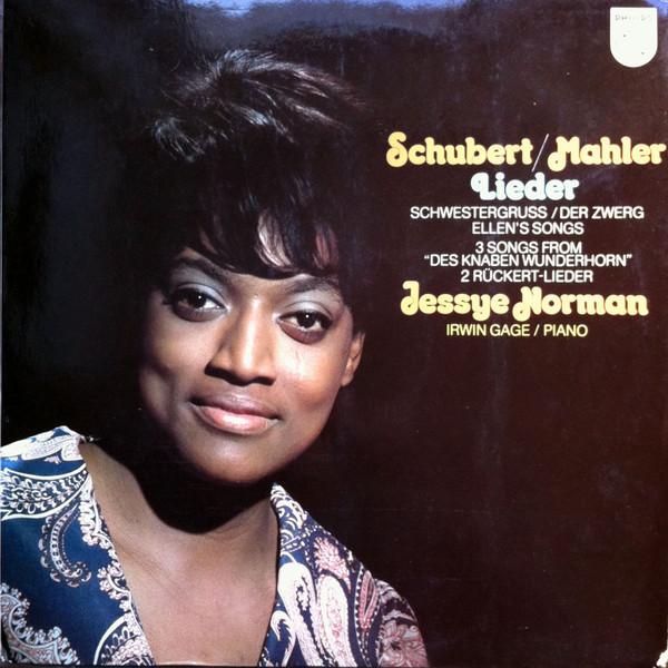 LP Запись ФРАНЦ ШУБЕРТ • ГУСТАВ МАЛЕР / JE - Lieder • Песни 6500412 Philips 1972 Нидерланды Классика Б/У