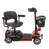 Foldable Lightweight Four-Wheeled Electric Scooter for Elderly and Disabled