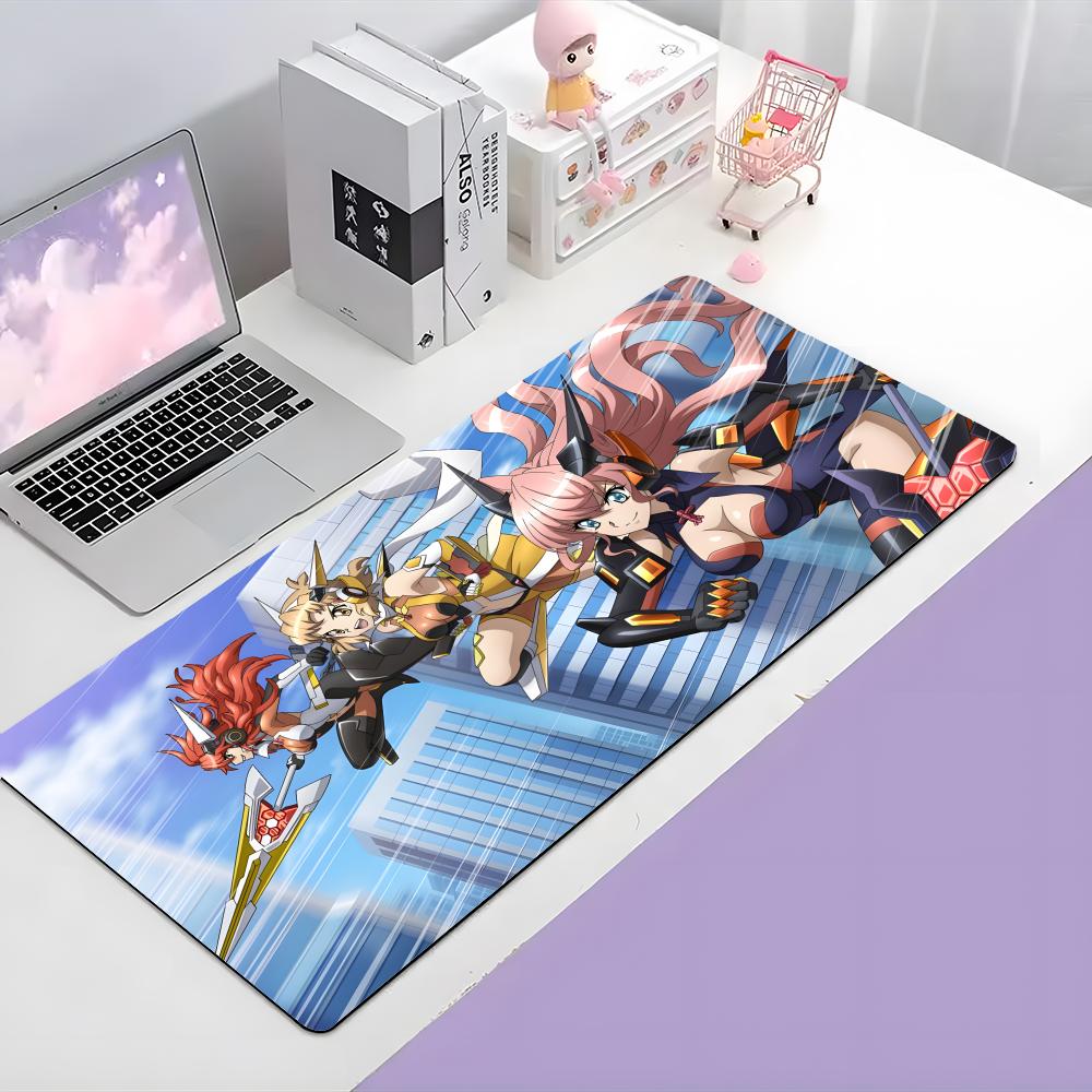 Cool Musical Anime SSymphogear Hibiki Tachibana Mouse Pad Large Gaming Mousepad With Thick Stitched Edge NonSlip Desk Mat