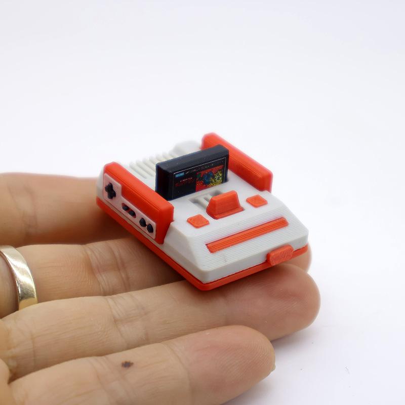 1 шт. 1/12 Кукольный домик Симуляция Миниатюрный Ностальгический Модель ТВ-приставки для игр Декорация сцены гостиной Аксессуары для кукол Игрушки