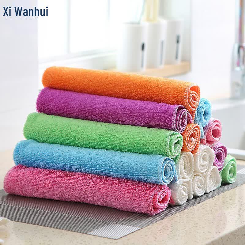 Ткани для уборки XWH из бамбукового угольного волокна (10-Pack)
