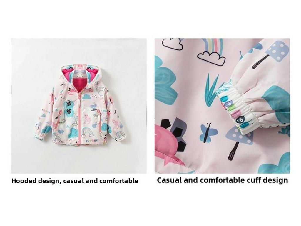 Ветровка с капюшоном для девочек Malwee - теплая куртка на осень/зиму