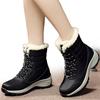 Snow Boots for Women, Winter New Style with Plush and Thick Cotton Boots, Outdoor Lightweight and Thick Soled Midsole Boots