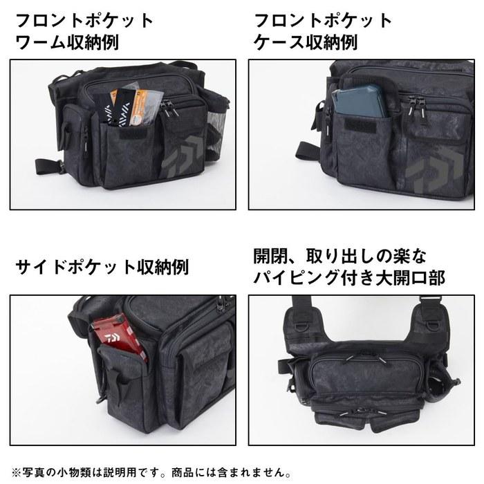 Daiwa Сумка с боковым креплением (D) BlackP 25x14x34см