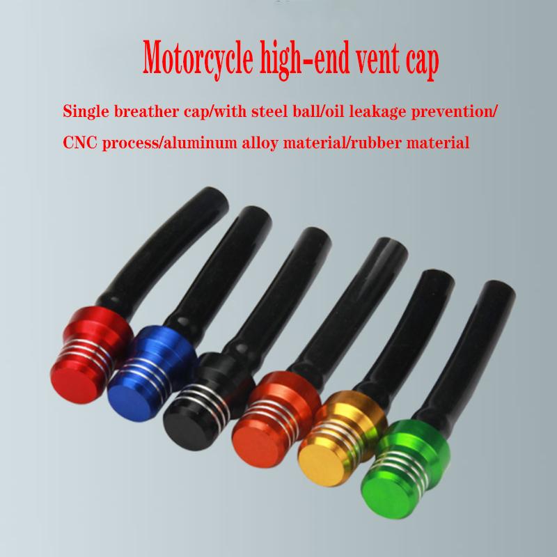 1 шт. алюминиевый сплав кросс-кантри мотоцикл газовый топливный бак клапан выхлопной шланг дыхательный шланг четырехколесный мотоцикл стандартные детали
