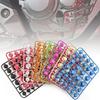 30Pcs Motorcycle Screw Caps Set Kit Engine Nut Bolt Cap Covers Head Body Screw Decorative Cap Motorbike Modification Accessories