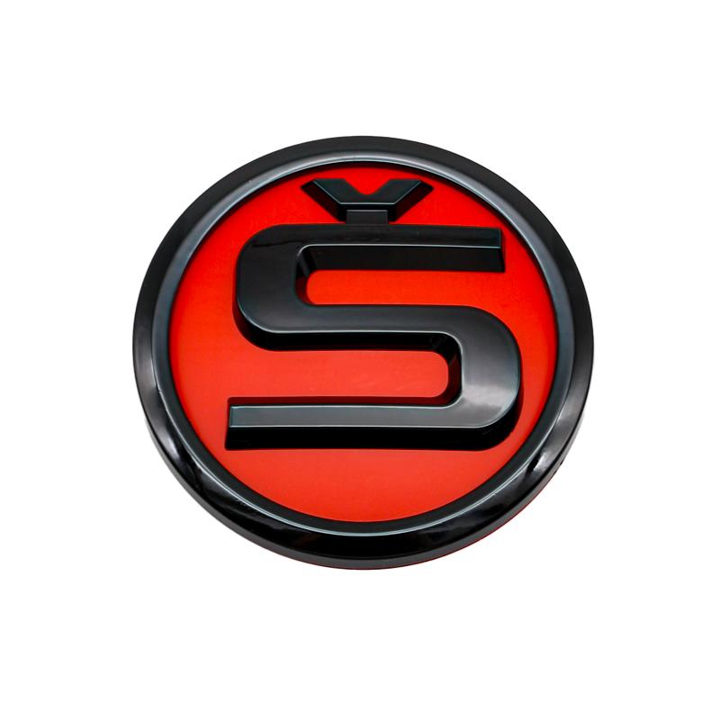 2026 Hot For SKODA 8cm 9cm 10cm Emblem Car Front Hood Badge Rear Trunk Sticker For Skoda S Skoda Kodiaq Fabia Kamiq Karoq Octavi hbkm45