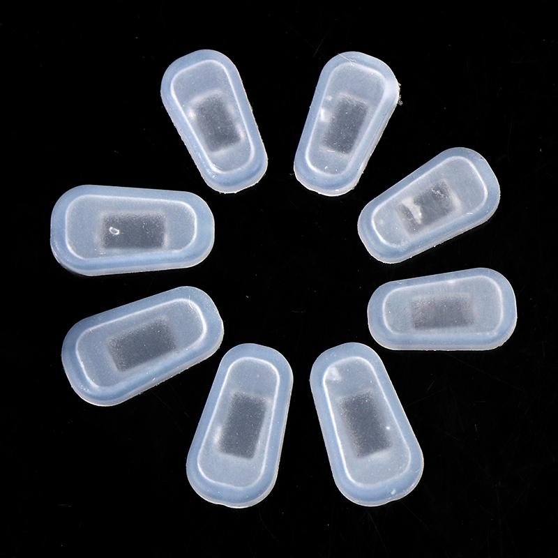 2 Pairs Embedding Anti-Slip Silicone Nose Pads for Eyeglasses Glasses Spectacles