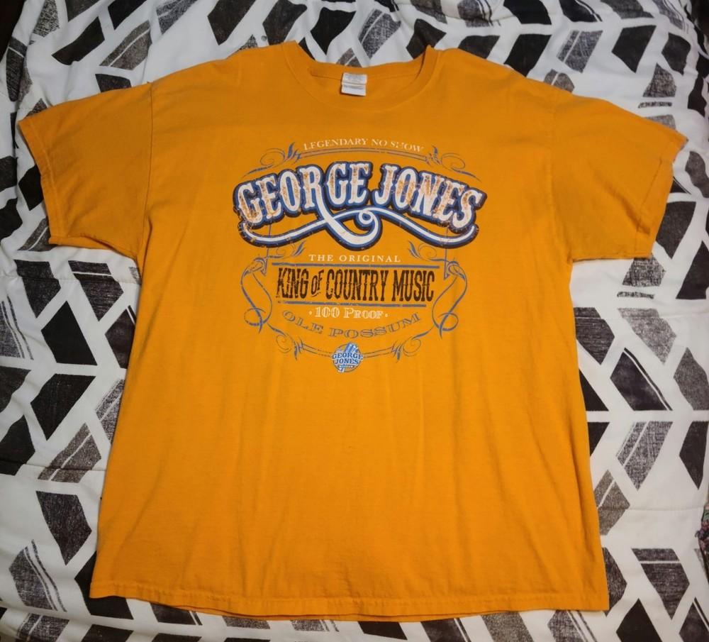 George Jones king of country music Tshirt All Size S to 5XL UR642 Unisex T-Shirt