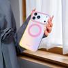 Или Полупрозрачный чехол для телефона Magsafe Dopamine для iPhone 17 16 15 Pro Max 14 13 17 Air Магнитная беспроводная зарядка Градиентная крышка
