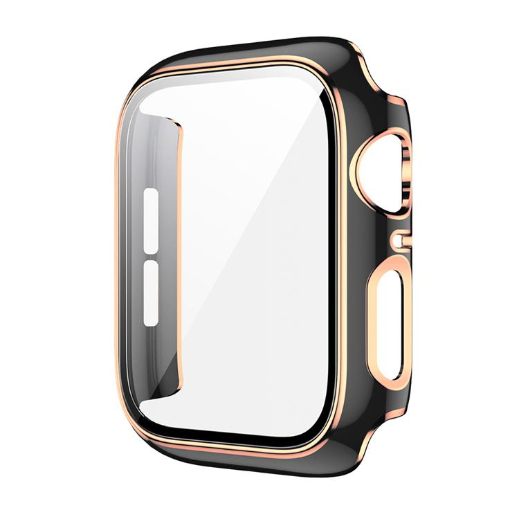Чехол для Apple Watch 45мм 41мм 44мм 40мм 42мм аксессуары Защитное стекло для экрана iWatch series 9 7 8 5 6 SE 3 4