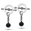 28 Kinds SM Women's Stainless Steel Breast Clip Nipple Clamps Gravity Ball Weight Pendant Traction Stimulator Adult Toys 18