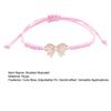 Bow Braided Bracelet Adjustable String Rope Bracelet Handcrafted Cheerleader Bracelet for Cheer Dance Team Friends Gift