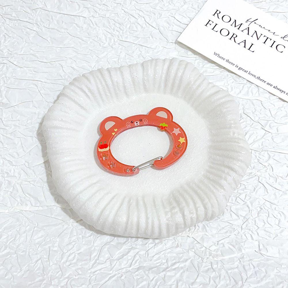 Звезда с крылом Милая альпинистская пряжка Альпинистский крюк Брелок Пирожное с черникой Украшение для сумки