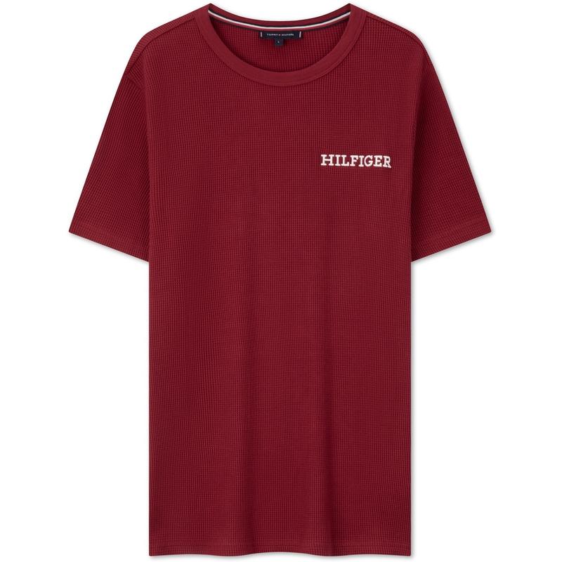 Tommy Hilfiger T-Shirts Men's Crew Neck Moderate Straight Fit UM0UM03116
