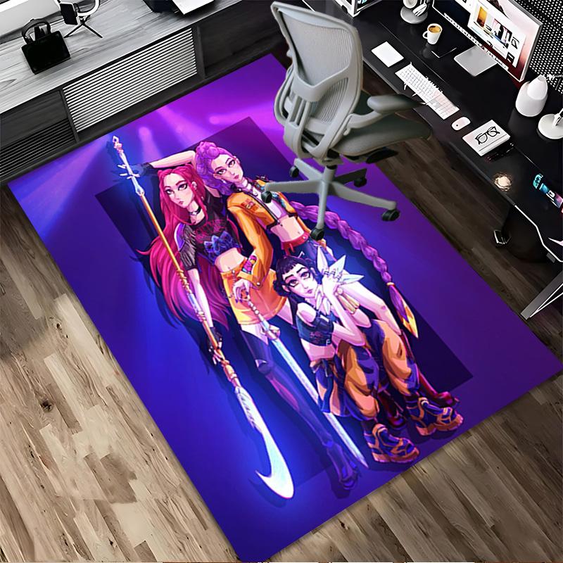 Fantasy Warriors Living Room Non-Slip Area Rug Soft Carpet for Bedroom Game Playroom Sofa Office Home Decor Doormat Christmas Gift C9211243