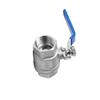 304 Stainless Steel Two-Piece Internal Thread Ball Valve